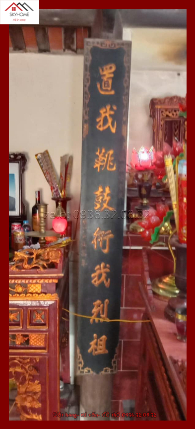 Câu đối Trí ngã đào cổ/ Trần kỳ tôn khíp